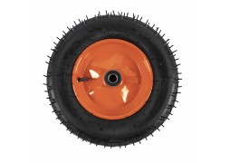 Roata roaba Micul Fermier 3.50-8, janta portocalie